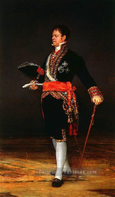 Duc de San Carlos Francisco de Goya Peintures à l'huile